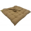 HOME ELEMENTS Podsedák prošívaný, 40 x 40 cm, biscuit, pratelný