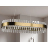 NEDES LED krištáľový luster + diaľkový ovládač 45W - J6303/C