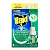 Raid ESSENTIALS Kvapalina proti komárom a tigrích komárov, výdrž 45 nocí, 27 ml