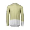 POC MTB Pure LS, dres - Prehnite Green/Hydrogen White Veľkosť: L