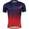 Force dres MTB ANGLE modro-červený veľkosť XS