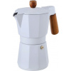 Bergner Kanvica na espresso 6 šálok biela Naturally BG-38191-WH