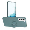Kryt Forcell SILICONE RING Case Samsung Galaxy S22 Plus zelený