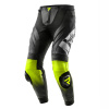 Kožené Nohavice Rebelhorn Inferno Čierna/Fluo Žltá 56