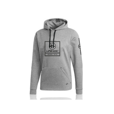 Unihoc Hood SUPERIOR GREY MELANGE XXL, šedá