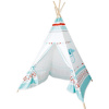 Small Foot teepee bielomodré