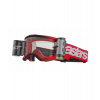 Brýle VISION 5 BLAZE ROLL-OFF WIDE VISION, ALPINESTARS (červená, čiré plexi a roll-off systém) 2025