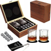 Darčeková sada na Whiskey poháre, chladiace kocky a naberačka WS-001