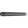 KS Tools 150.3208 Dvojotvorový skrutkovač, nastaviteľný, 161 mm; 150.3208