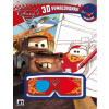 3D vymaľovanky Cars