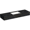Kompaktná doska pod umývadlo s umývadlom Intedoor TRENTA Compact čierna x 60 cm až 160 cm x 50 cm S výrezom