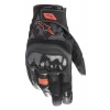 sMX Z DRYSTAR ALPINESTARS rukavice čierne/červené fluo 2025 Veľkosť: XL, Veľkost: XL