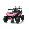 BENEO T-REX Ride 4x4 Dvojmiestne 24V, ružové, MP3 Prehrávač s USB/AUX vstupom, Pohon 4x4, Lítiová Ba T-REX_RIDE_PINK_Li - Elektrické autíčko