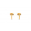 iZlato Forever Napichovacie náušnice krížiky IZ15997BN