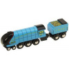 Dřevěná lokomotiva Mallard s tendrem (Dřevěná lokomotiva - Dřevěná lokomotiva Mallard s tendrem)