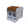 Skrutková svorkovnica SIMBLOCK 81202015 STB 185-2 hnedá Al/Cu DIN 1P , 95-185mm² , 4 otvory