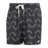 adidas Wave Logo CLX Swim Shorts Black/Off White S