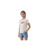 Dievčenské tričko s krátkym rukávom 4F JUNIOR-TSHIRT F2885-11S-OFF WHITE Biela 152 2026