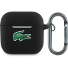 Lacoste Liquid Silicone Croc Logo puzdro AirPods 4 čierne
