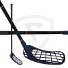 Salming Minilite Q2 F35 Kid Navy-Nectarine 60cm (=71cm) levá (levá ruka dole)
