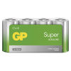 GP Super Alkaline, alkalická batéria LR14 (C) 4ks, fólia B01304