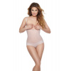 Sťahovacie body Mitex Glam strihu tangá - Púdrovo-ružová / M