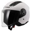 LS2 Helmets LS2 OF616 AIRFLOW II SOLID GLOSS WHITE-06 - 3XL