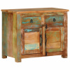Komoda 68x35x55 cm masívne recyklované drevo-ForU-353760