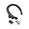 1stCOOL Fan PWM splitter, rozbočovač pre ventilátory 1x 4pin PWM na 3x 4pin PWM PWM-SPLIT-3