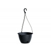 Nohel Garden kvetináč závěsný Ratolla Round W plastový 24x16cm