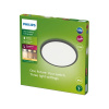Philips 8719514417977 Exteriérové stropné svietidlo Philips SuperSlim LED 15W, 2700K, 1300lm, IP54, čierne