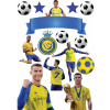 CUKROVÁ TLAČ jedlý obrázok na tortu Cukrová hmota CRISTIANO RONALDO FUTBALISTA #5