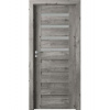 Interiérové dvere so zárubňou (bezfalcové) Porta VERTE PREMIUM D.4_AKCIA Povrchová úprava / Dekor: Fólia Portasynchro 3D - Dub Tmavý_RDC