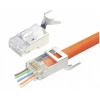Konektory RJ45 priechodné kat 7 FTP pass through 10ks