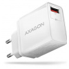 AXAGON ACU-QC19W, QC nabíječka do sítě 19W, 1x USB-A port, QC3.0/AFC/FCP/SMART, bílá