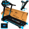 Thunder Zoom-S-Black Electric Bežec do 150 kg (Uhol elektrického bežeckého pásu 15% Zoom odpisy 150 kg)
