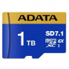 Pamäťová karta ADATA Premier Extreme MicroSDXC 1TB SD7.1, U3 (800R/700W) (UD1TEX3L1-C) modrá