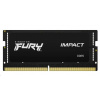 Kingston FURY Impact/SO-DIMM DDR5/32GB/4800MHz/CL38/1x32GB/Black KF548S38IB-32