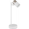 Globo Lighting Brisbon stolová lampa 1x5 W biela-nikiel 57851T