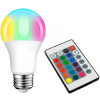Žiarovka Aptel LED E 27 9 W + diaľkový ovládač
