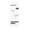 Swissten Earbuds Rainbow YS-D2, white (Swissten Earbuds Rainbow YS-D2, white)