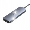 USB C HUB, 8 V 1 ADAPTÉR PRE ROZBOČOVAČ