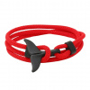 Gaira® Náramok Čierna plutva 3210, Farba červená
