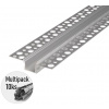MasterLED Hliníková lišta 12mm do sadrokartónu, profil pre LED pásiky, 2m, 1ks, ML0953