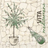 Mank Vita Mediterano servítky 40x40cm, 50ks/ba