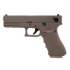 Raven Airsoftová pištoľ EU8, dávka, kovový záver, plyn, blowback - TAN