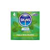 SKINS kondómy Mint 4 ks