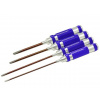 Flat Head Screwdriver Set 3.0, 4.0, 5.0 & & 5.8 - 4 - Teilig. (AM-130993)