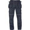 CERVA MAX VIVO FP / Pánske pracovné nohavice do pása - čierna 50