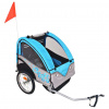 zahrada-XL Cyklovozík, sivo modrý 30 kg 91373